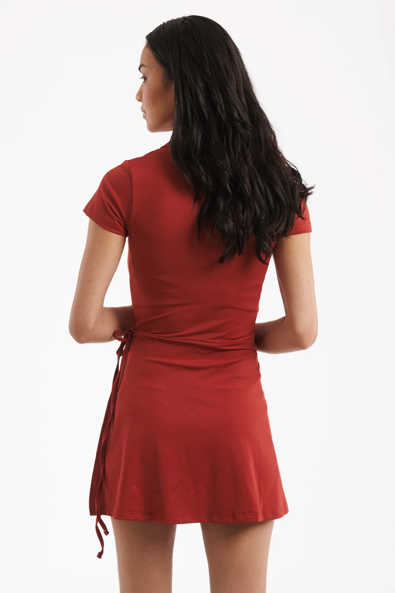 The Ivy Dress - Alabama Crimson