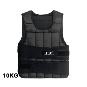 Weighted Vest 10Kg Black