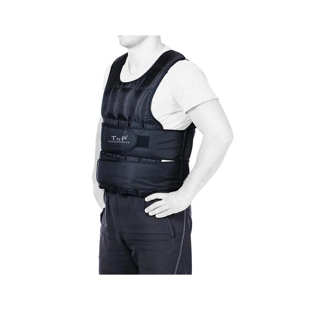 Weighted Vest 10Kg Black