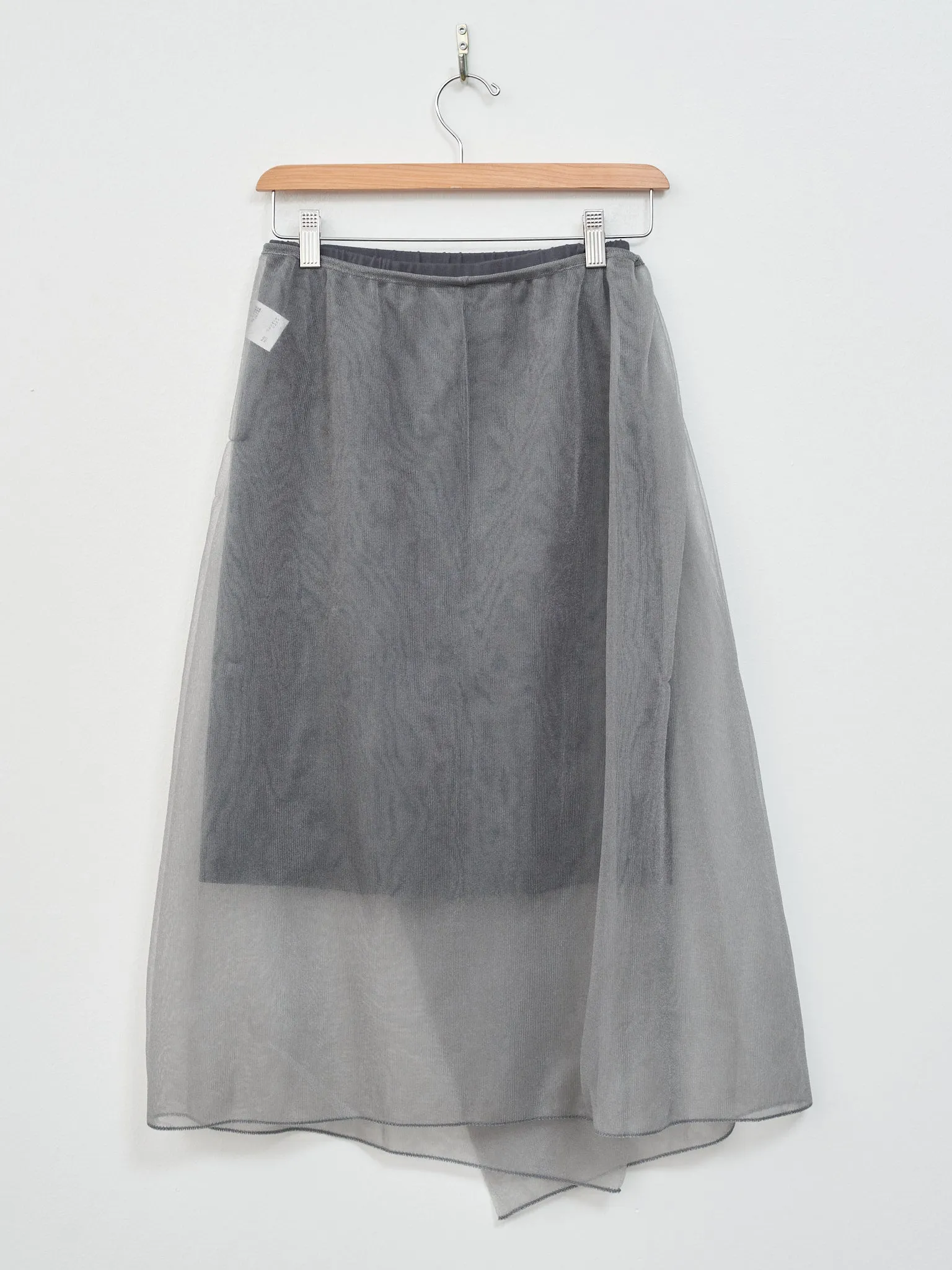 Yarn Knit Skirt - Gray