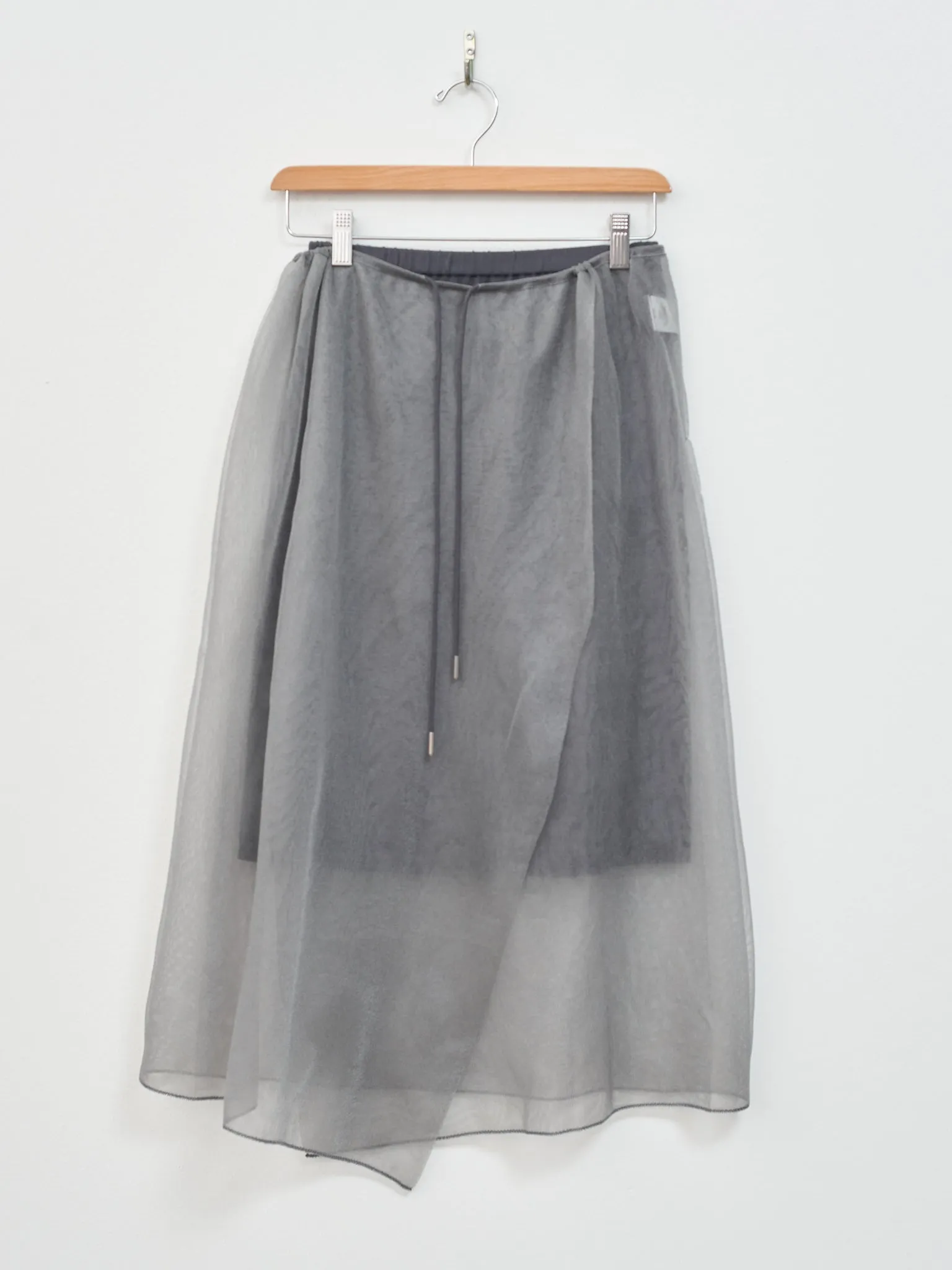 Yarn Knit Skirt - Gray