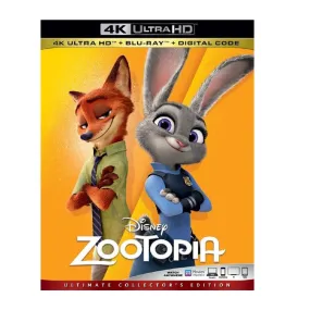 Zootopia [4K Ultra HD Blu-ray/Blu-ray] [2016]